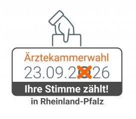 Ärztekammerwahl am 23.09.2026 in Rheinland-Pfalz – Ihre Stimme zählt!